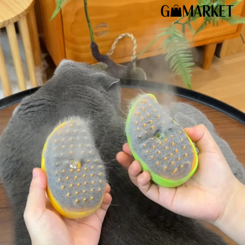 Cepillo de Vapor 3 en 1 para Mascotas